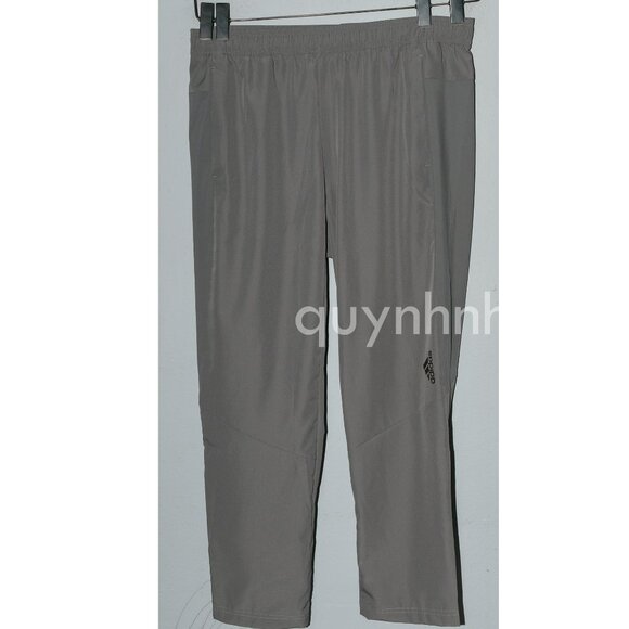 Adidas Men's Woven Pant IN GRAY - Picture 2 of 8